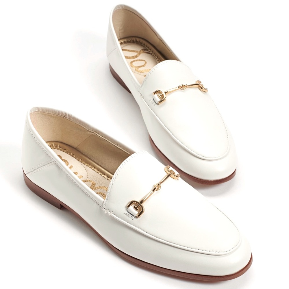 Sam Edelman Lorraine bit loafer White Leather